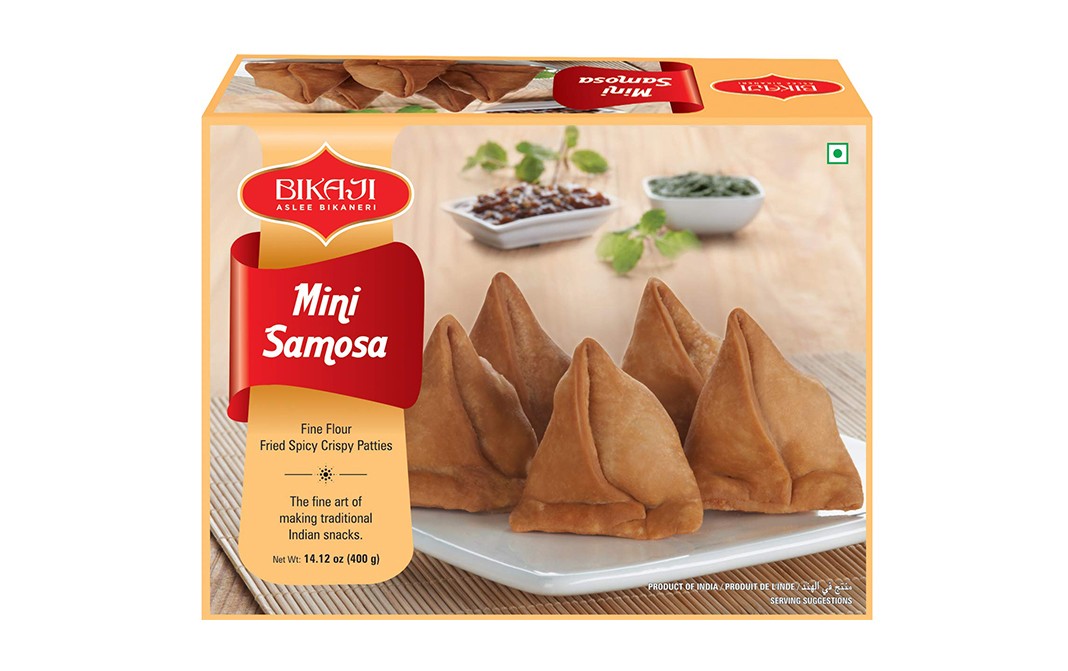 Bikaji Mini Samosa    Box  400 grams
